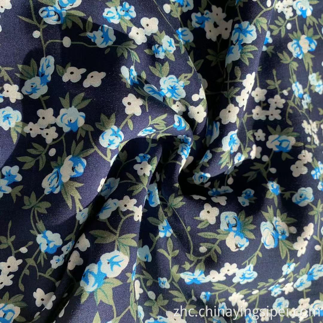 Mulinsen纺织45s Challis 100印刷人造丝面料